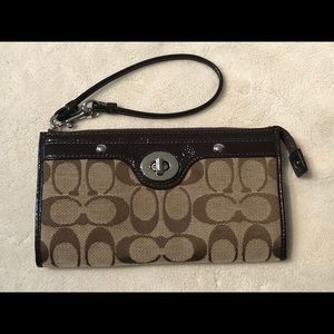 Coach wristlet
